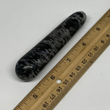 82.8g,4"x0.9" Indigo Gabro Merlinite Stick, Wand,Home Decor,Collectible,B18086