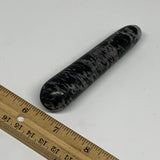 82.8g,4"x0.9" Indigo Gabro Merlinite Stick, Wand,Home Decor,Collectible,B18086