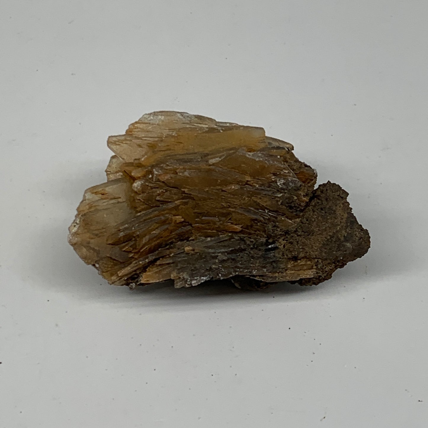 56.5g, 2.1"x1.5"x1.1", Natural Blue Barite Mineral Specimen @Morocco, B10762