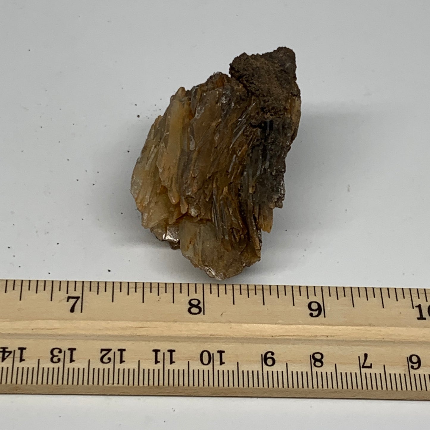 56.5g, 2.1"x1.5"x1.1", Natural Blue Barite Mineral Specimen @Morocco, B10762