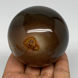 362.5g, 2.6" (65mm), Polychrome Jasper Sphere Ball Crystal Reiki @Madagascar, B1