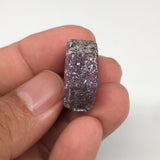 13g, 22mm x 20mm, Natural Ruby Crystal Slice Corundum Mineral Specimen, RC06