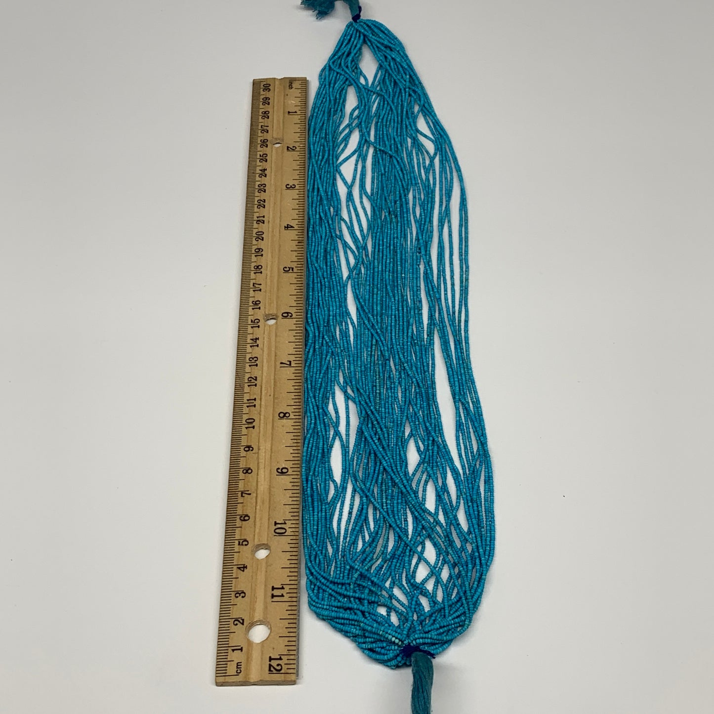 1 strand, 1mm, Tiny Size Synthetic Turquoise Beads St disc @Afghansitan, B13128