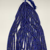 1 strand, 2mmx5mm, Small Size Natural Lapis Lazuli Beads Saucer Disc @Afghansita