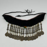 215g, 12"x5.5"Kuchi Choker Necklace Multi-Color Tribal Gypsy Bohemian,B14033