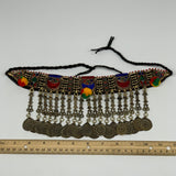 275g, 12"x5"Kuchi Choker Necklace Multi-Color Tribal Gypsy Bohemian,B14034