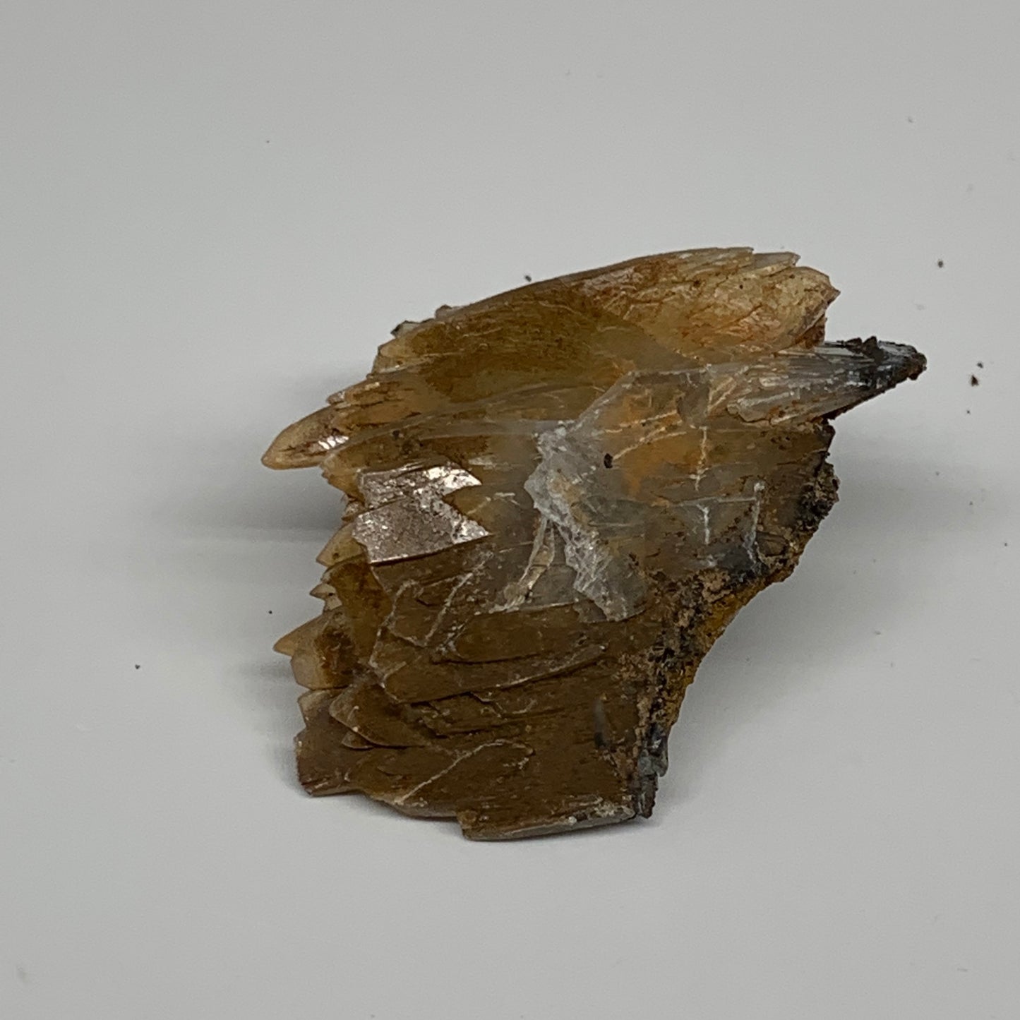 42.7g, 1.9"x1.8"x1.1", Small Blue Barite Mineral Specimen @Morocco, B10795