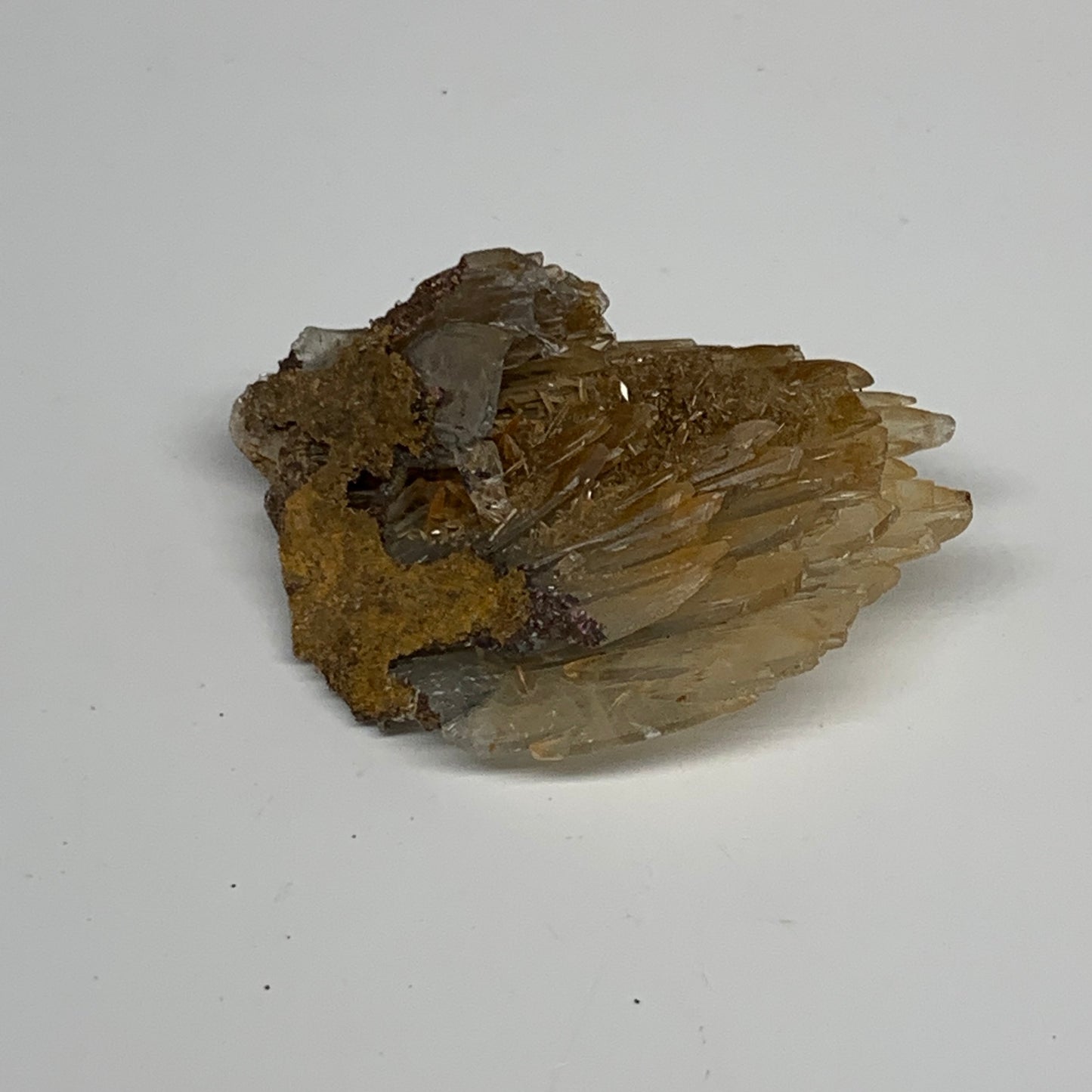 26g, 1.9"x1.3"x0.7", Small Blue Barite Mineral Specimen @Morocco, B10796