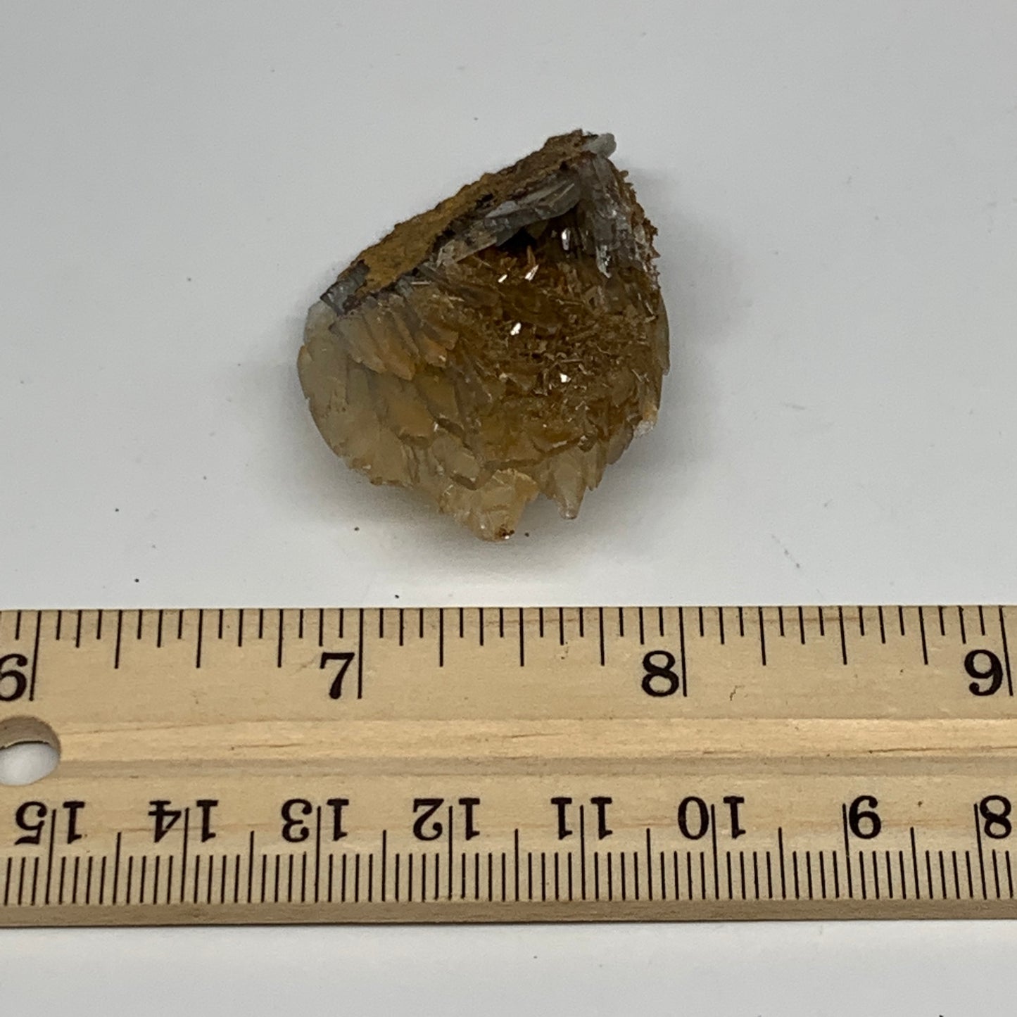 26g, 1.9"x1.3"x0.7", Small Blue Barite Mineral Specimen @Morocco, B10796