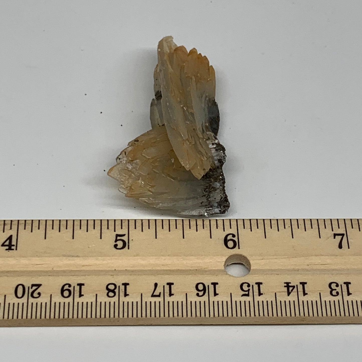 29.2g, 2.1"x1.1"x0.7", Small Blue Barite Mineral Specimen @Morocco, B10798