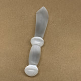 190.6g,8.7"x1.4"x0.8"Natural Selenite Crystal Knife (Satin Spar) @Morocco,B9167
