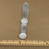190.6g,8.7"x1.4"x0.8"Natural Selenite Crystal Knife (Satin Spar) @Morocco,B9167