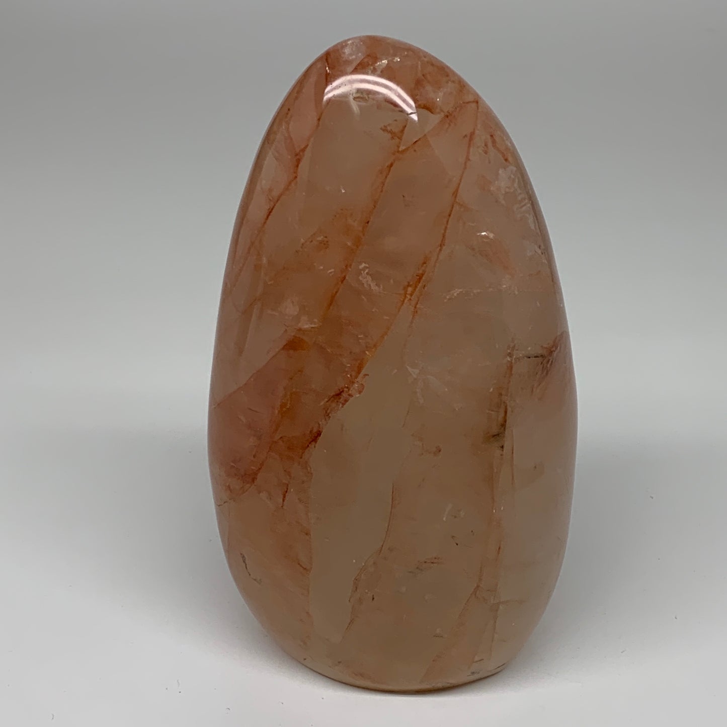 2546g, 7.5"x4.2"x3.5" Red Hematoid Quartz Freeform Crystal Polished, B5509