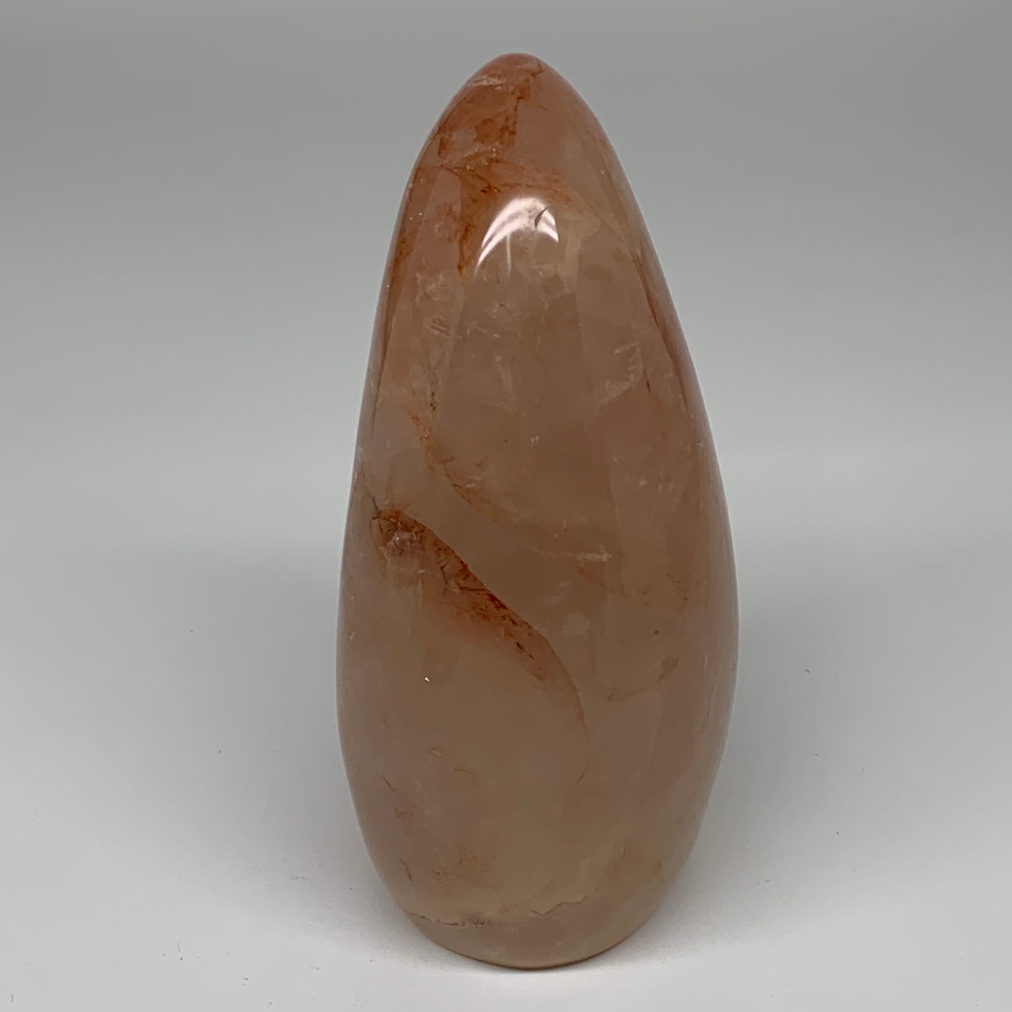 2546g, 7.5"x4.2"x3.5" Red Hematoid Quartz Freeform Crystal Polished, B5509