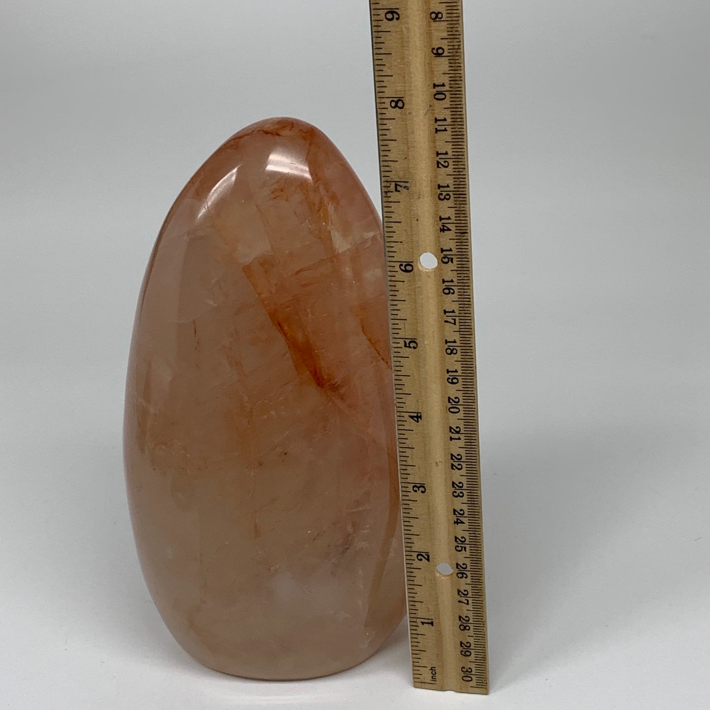 2546g, 7.5"x4.2"x3.5" Red Hematoid Quartz Freeform Crystal Polished, B5509
