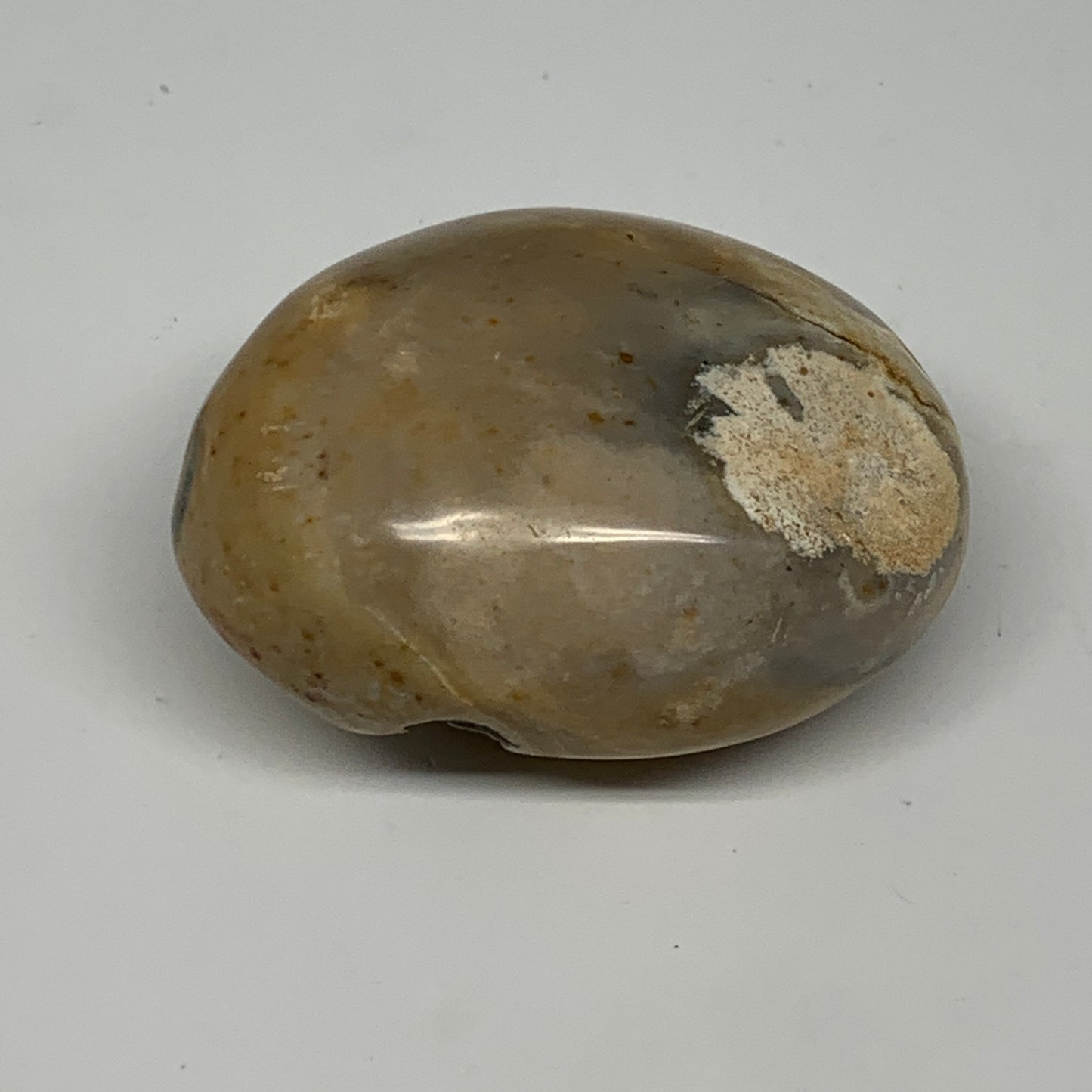 90.3g, 2.1"x1.7"x1.1", Yellow Ocean Jasper Palm-Stone @Madagascar, B18130