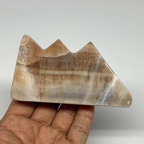 220.5g, 4"x2.2"x0.8", Natural Honey Calcite Cloud Crystal @Pakistan, B25300