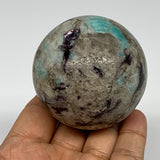 298.7g, 2.4" Amazonite Sphere Ball Gemstone from Madagascar, B15805