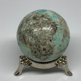 246.7g, 2.2" Amazonite Sphere Ball Gemstone from Madagascar, B15806