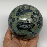 1564g, 4" Natural Kambaba Jasper Sphere Ball Reiki Collection @Madagascar, B6342