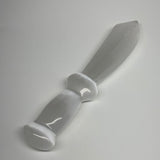 215.5g,8.75"x1.4"x0.9"Natural Selenite Crystal Knife (Satin Spar) @Morocco,B9184