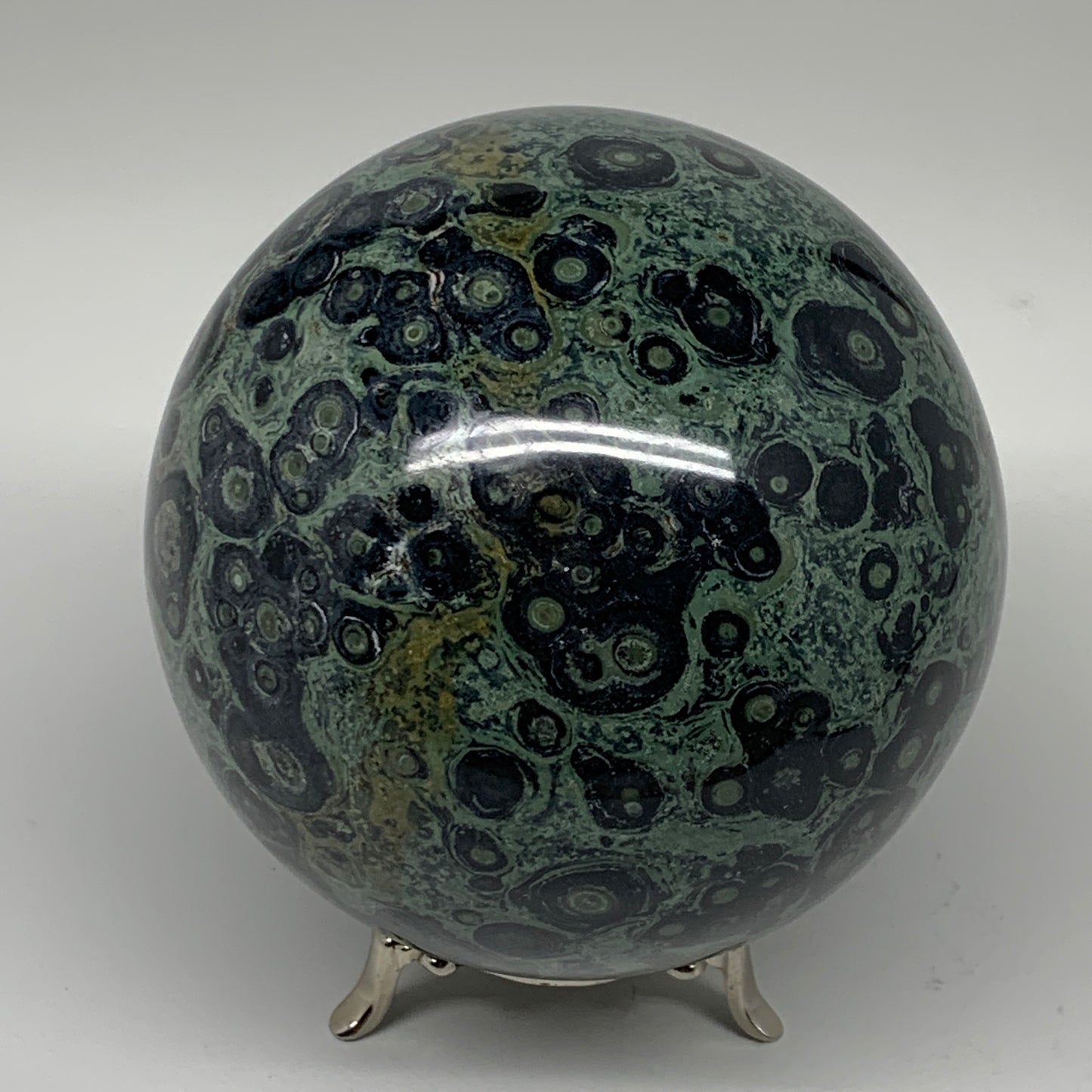 2082g, 4.3"Natural Kambaba Jasper Sphere Ball Reiki Collection @Madagascar,B6344