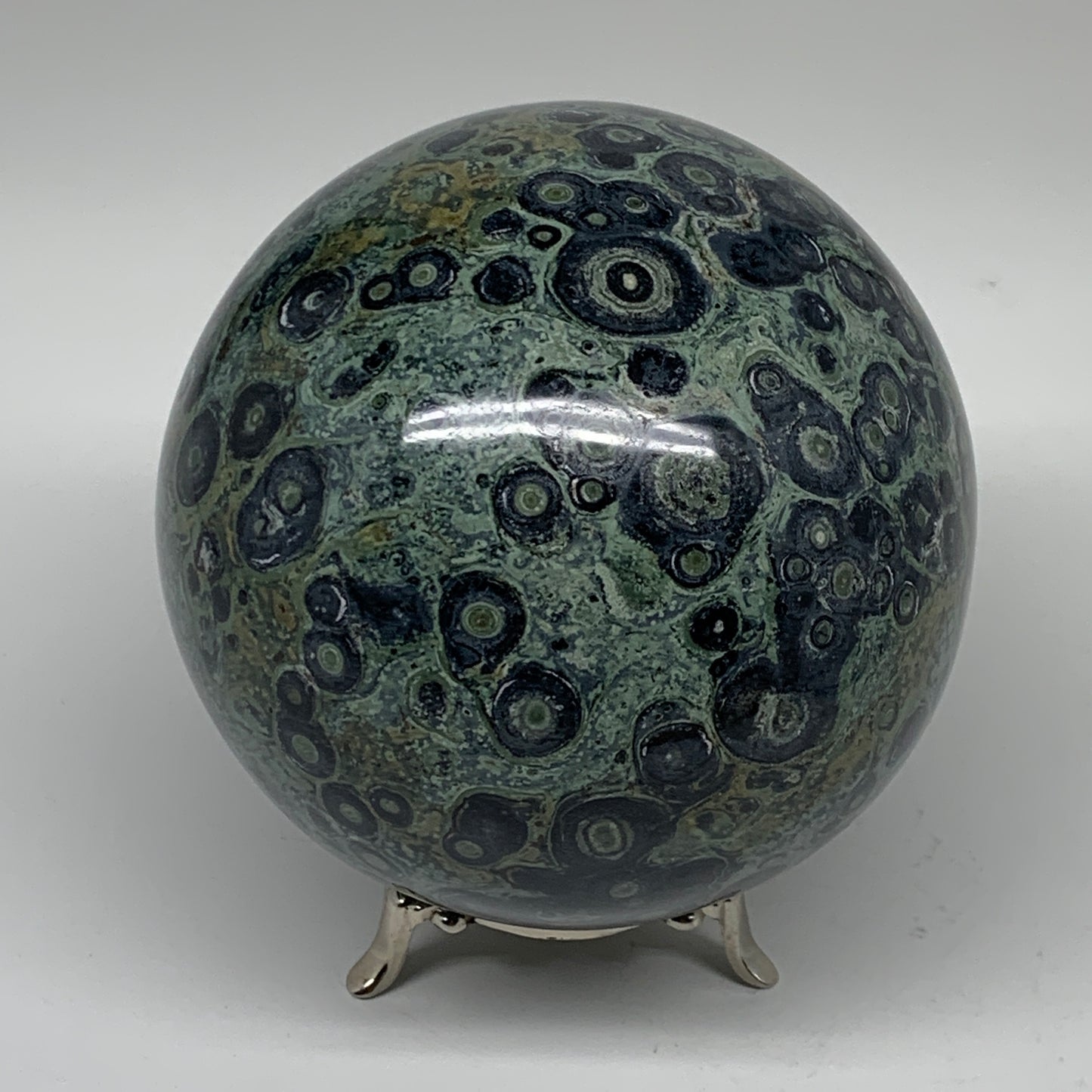 2082g, 4.3"Natural Kambaba Jasper Sphere Ball Reiki Collection @Madagascar,B6344
