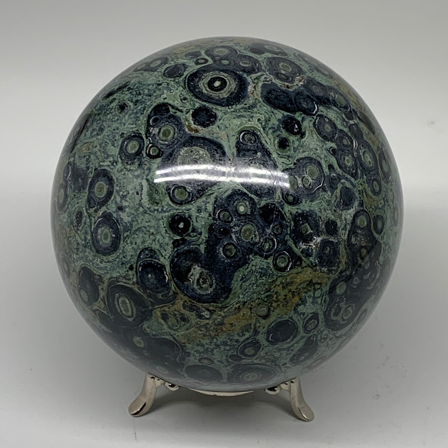 2082g, 4.3"Natural Kambaba Jasper Sphere Ball Reiki Collection @Madagascar,B6344