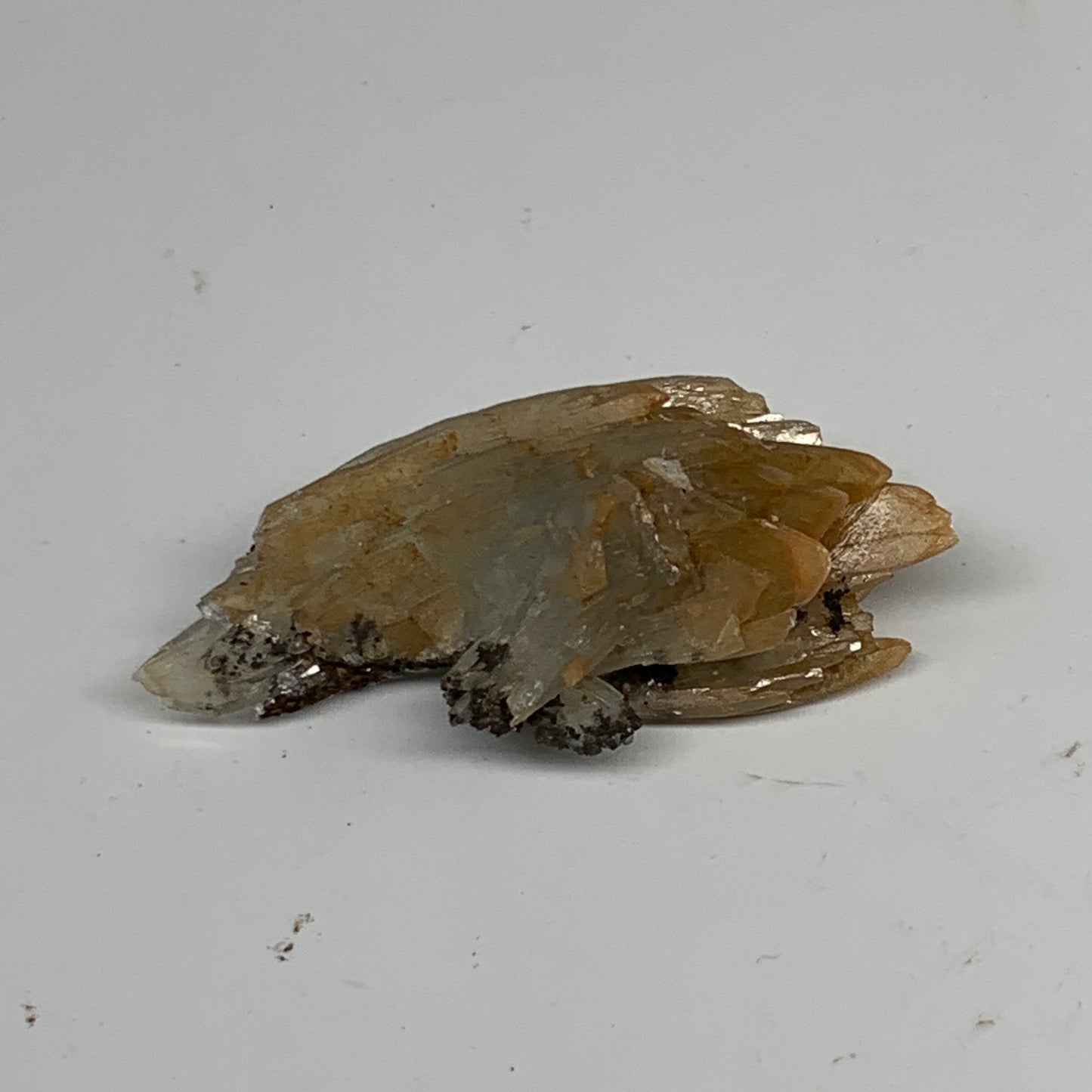 43.1g, 2.5"x1.2"x0.9", Small Blue Barite Mineral Specimen @Morocco, B10828