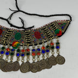 250g, 12"x5"Kuchi Choker Necklace Multi-Color Tribal Gypsy Bohemian,B14079