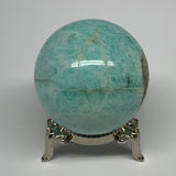 120.4g, 1.8" Small Amazonite Sphere Ball Gemstone from Madagascar, B15817