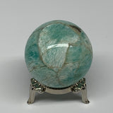 112g, 1.7" Small Amazonite Sphere Ball Gemstone from Madagascar, B15820