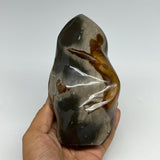 910g,5.7"x3"x2.4" Natural Polychrome Jasper Flame Gemstones @Madagascar,B19563