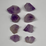 59g,0.6"-1.2",8pcs, Natural Amethyst Crystal Rough Mineral Specimens, B11706