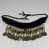 240g, 12"x5"Kuchi Choker Necklace Multi-Color Tribal Gypsy Bohemian,B14089