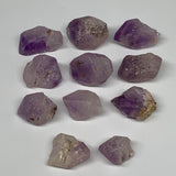 90.9g,0.7"-1.2",11pcs, Natural Amethyst Crystal Rough Mineral Specimens, B11708