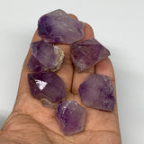 95.4g,1"-1.5", 6pcs, Natural Amethyst Crystal Rough Mineral Specimens, B11713