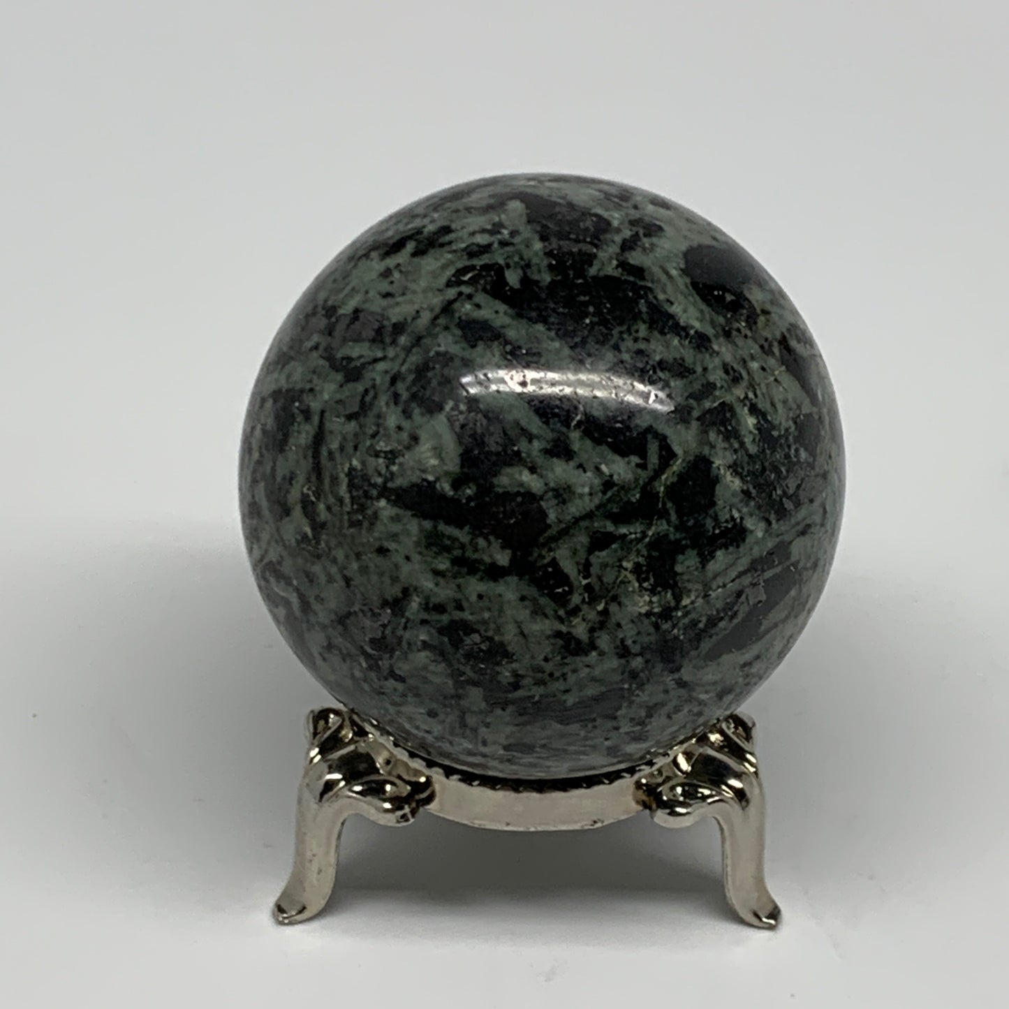 176.3g, 1.9"(48mm), Crocodile Kambaba Jasper Sphere Ball Reiki @Madagascar,B2219