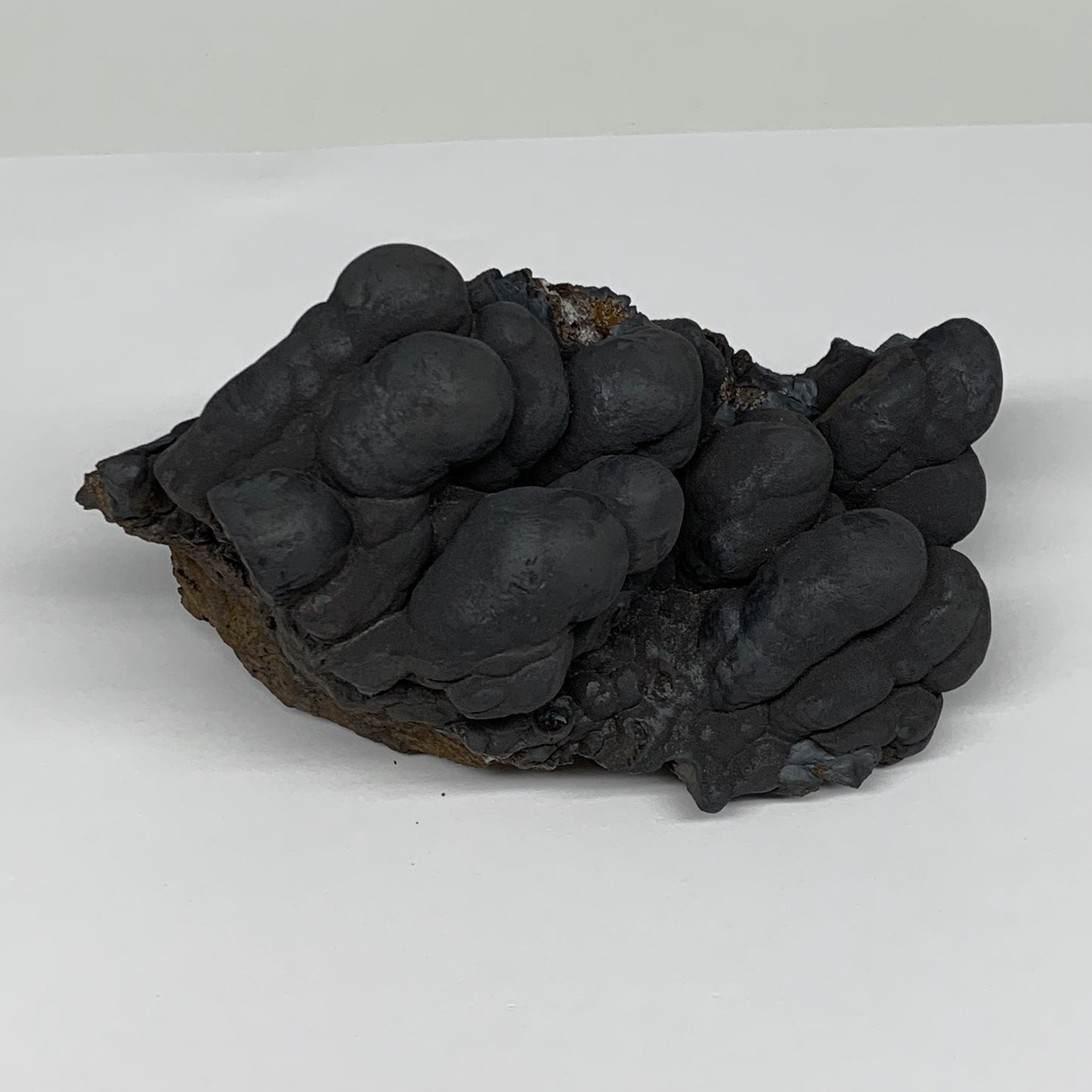 802g,5.1"x3.1"x2.5"Rough Hematite Botryoidal Mineral Crystal @Morocco,B10838