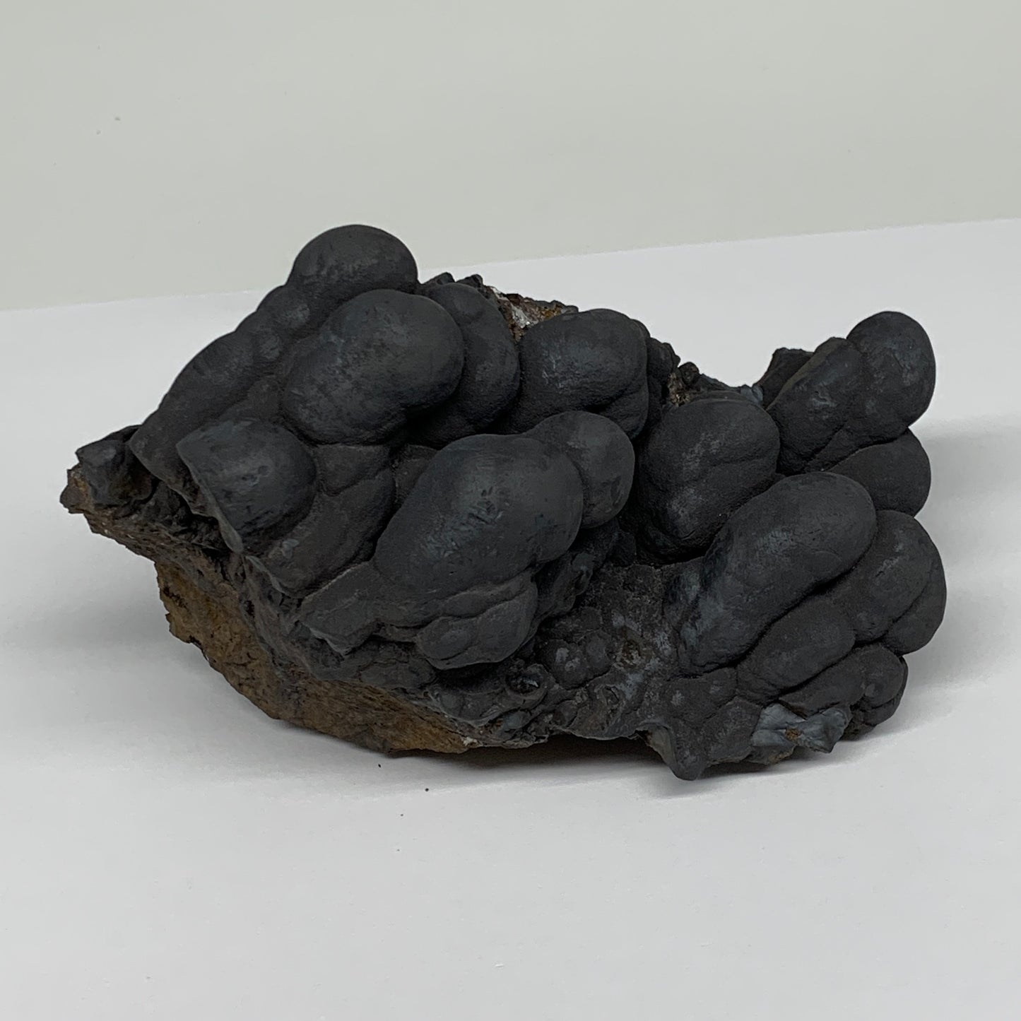 802g,5.1"x3.1"x2.5"Rough Hematite Botryoidal Mineral Crystal @Morocco,B10838