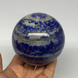 858g, 3.3"(82mm), Lapis Lazuli Sphere Ball Gemstone @Afghanistan, B25326