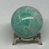 101.9g, 1.7" Small Amazonite Sphere Ball Gemstone from Madagascar, B15836