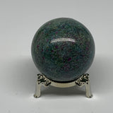 326.2g, 2.3"(57mm),Zoisite with Ruby Sphere Sphere Ball Crystal @India, B25035