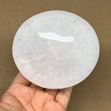 4pcs, 1252g, 3.9"-4" Natural Round Selenite Bowls Crystals from Morocco, B9206