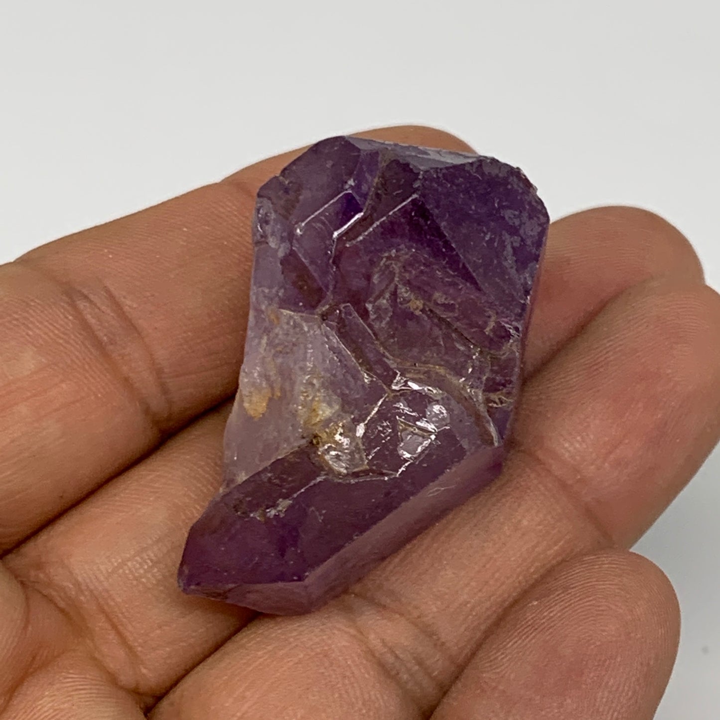 26.2g,1.7"x1.2"x0.9" Natural Amethyst Crystal Rough Mineral Specimens, B11722
