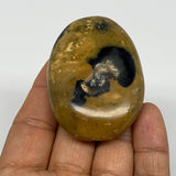 77.9g, 2.3"x1.6"x0.9", Yellow Ocean Jasper Palm-Stone Decor @Madagascar, B18166