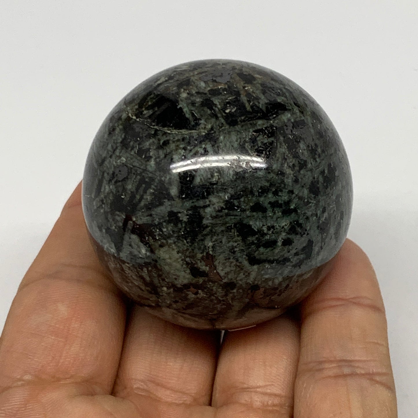 157.2g, 1.8"(46mm), Crocodile Kambaba Jasper Sphere Ball @Madagascar,B22198