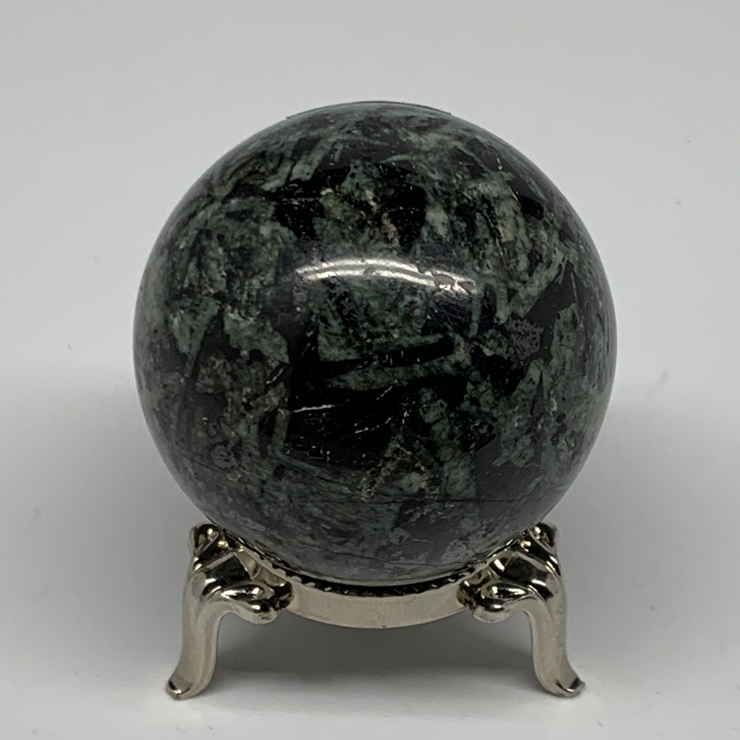 157.2g, 1.8"(46mm), Crocodile Kambaba Jasper Sphere Ball @Madagascar,B22198
