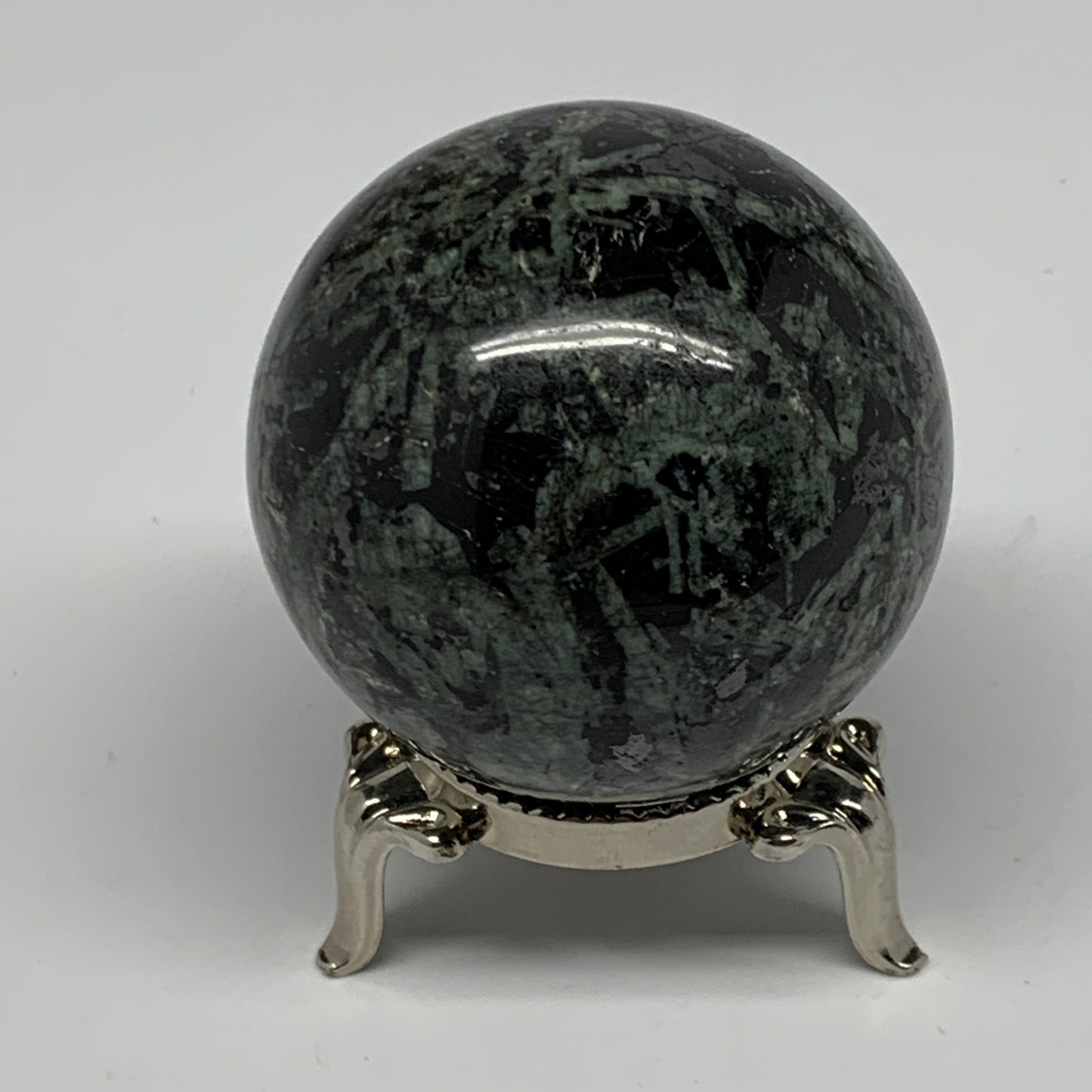 157.2g, 1.8"(46mm), Crocodile Kambaba Jasper Sphere Ball @Madagascar,B22198