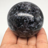 241.6g, 2.1" Natural Indigo Gabbro Spheres Gemstone, Reiki, @Madagascar,MSP566